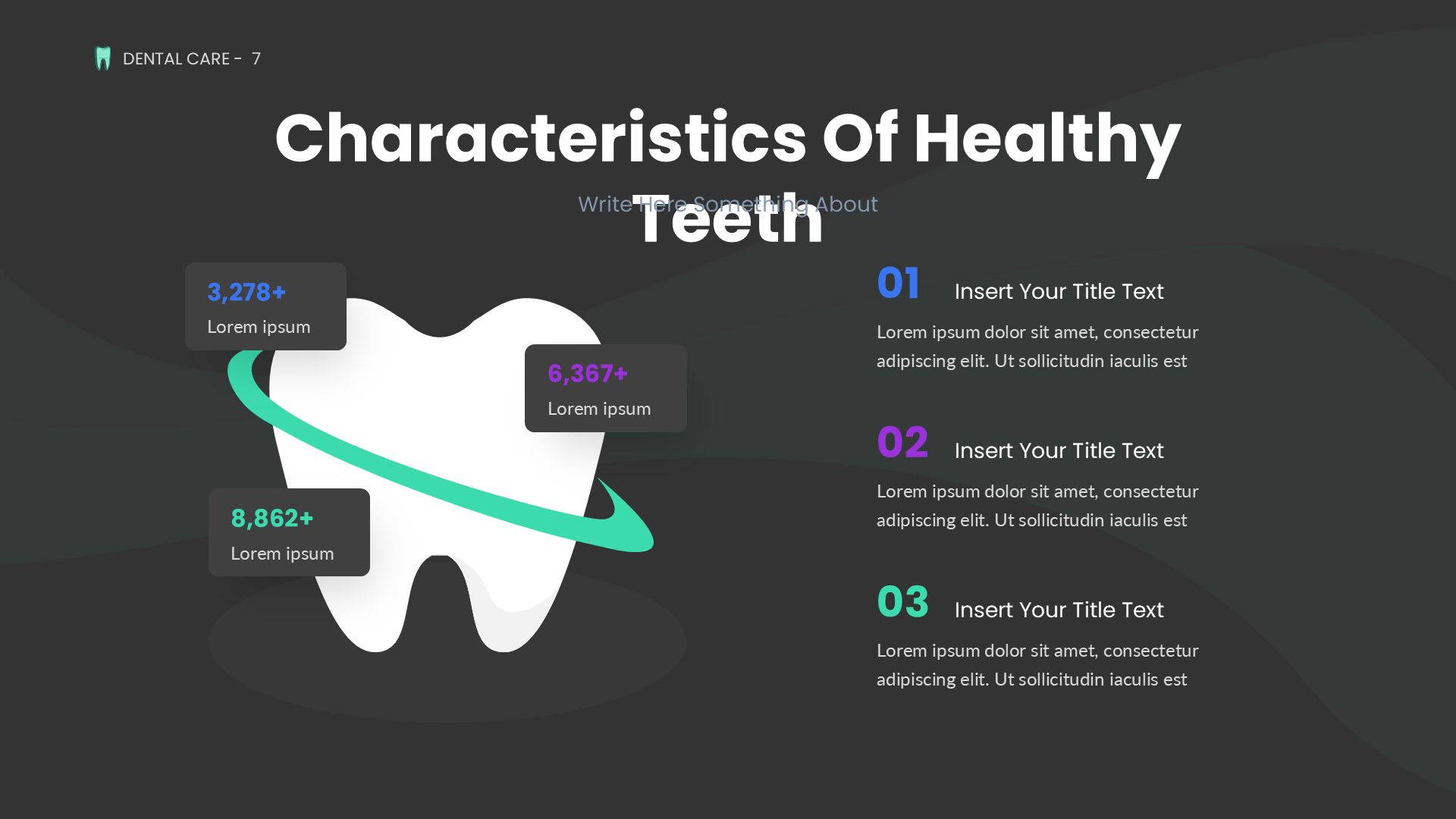 Dental V1 Dark slide 7